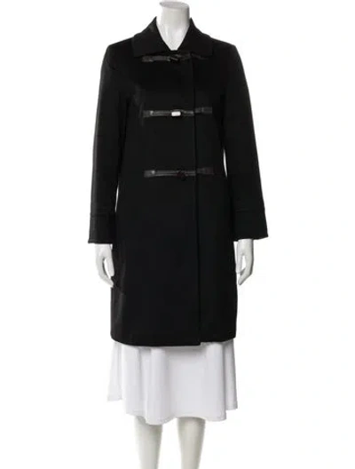Pre-owned Loro Piana Storm System Cashmere Coat In Black
