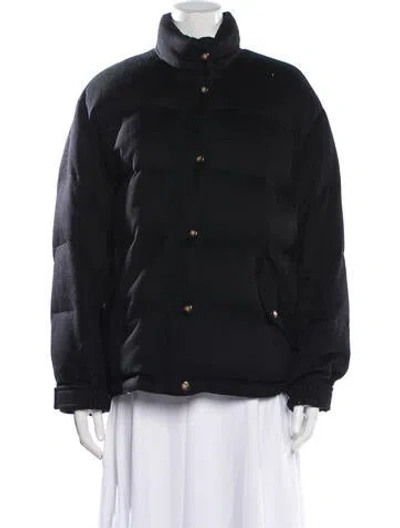 Pre-owned Loro Piana Storm System Cashmere Down Jacket In Black