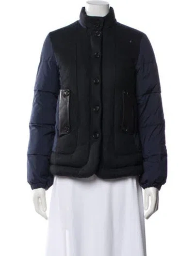 Pre-owned Loro Piana Storm System Cashmere Down Jacket In Blue
