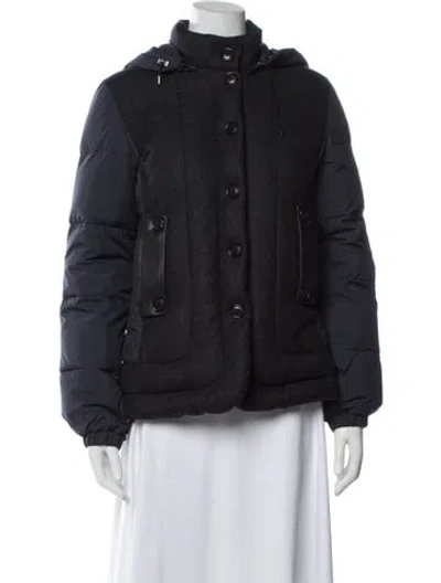 Pre-owned Loro Piana Storm System Cashmere Down Jacket In Blue