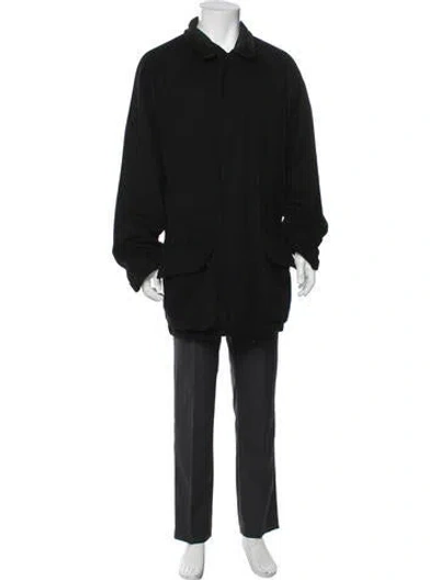 Pre-owned Loro Piana Storm System Cashmere Parka In Black