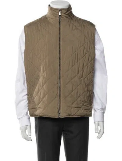 Pre-owned Loro Piana Storm System Cashmere Vest In Neutral