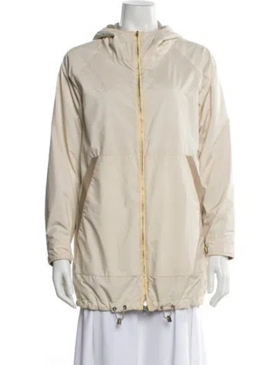 Pre-owned Loro Piana Storm System Jacket In Neutral