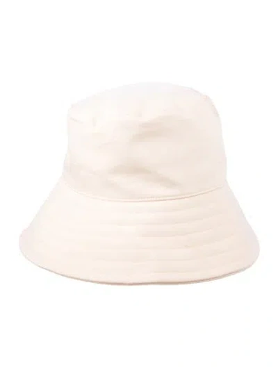 Pre-owned Loro Piana Storm System Nylon Bucket Hat W/tags In Pink