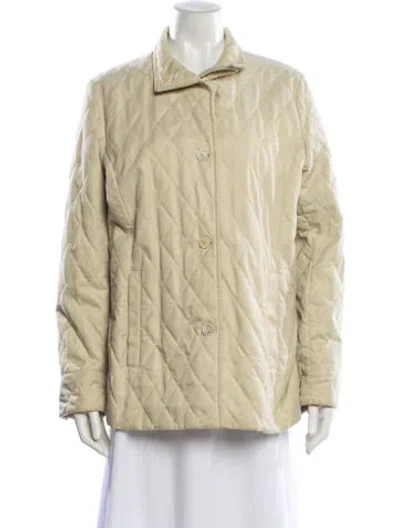 Pre-owned Loro Piana Storm System Nylon Utility Jacket In Neutral