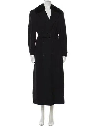 Pre-owned Loro Piana Storm System Trench Coat In Gray
