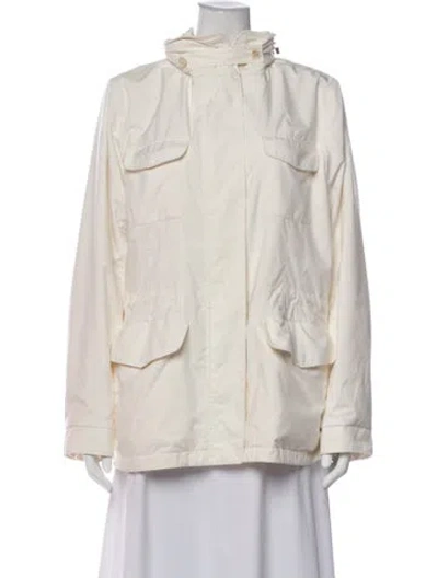 Pre-owned Loro Piana Storm System Utility Jacket In Neutral