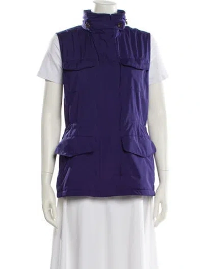 Pre-owned Loro Piana Storm System Vest In Blue