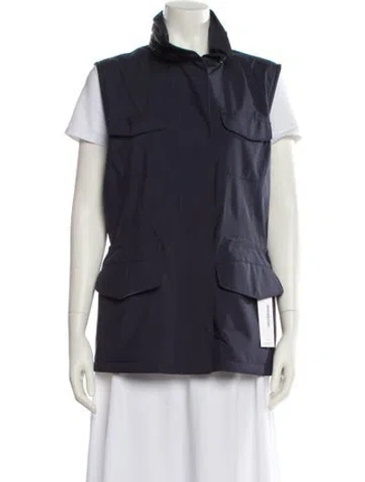 Pre-owned Loro Piana Storm System Vest In Blue