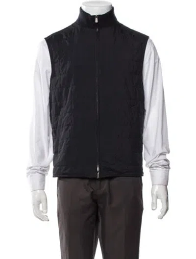 Pre-owned Loro Piana Storm System Vest In Blue