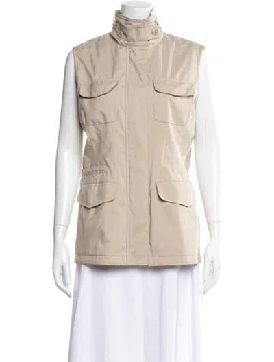 Pre-owned Loro Piana Storm System Vest In Neutral