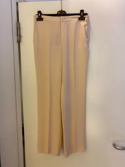 Loro Piana Straight Casual Pants In Nude