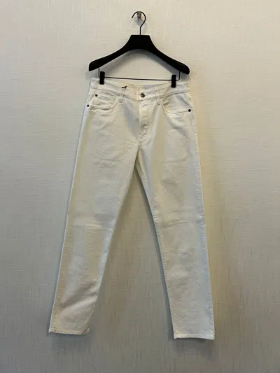Loro Piana Straight Jeans In Gray