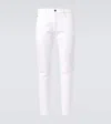 Loro Piana Straight Jeans In Optical White