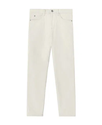 Loro Piana Straight Jeans In White