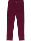 Loro Piana Straight-leg Corduroy Trousers In Red