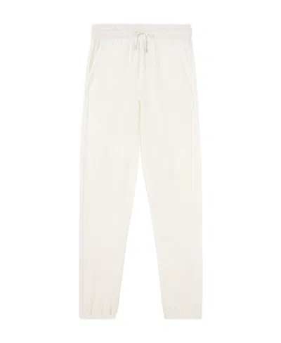 Loro Piana Straight-leg Drawstring Knitted Trousers In White