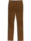 Loro Piana Straight-leg Lambskin Trousers In Brown