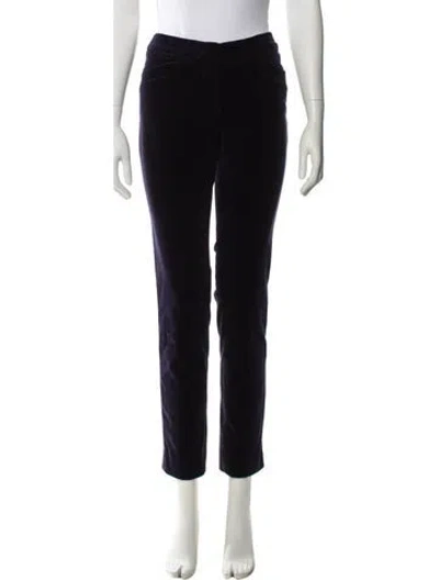 Pre-owned Loro Piana Straight Leg Pants In Black