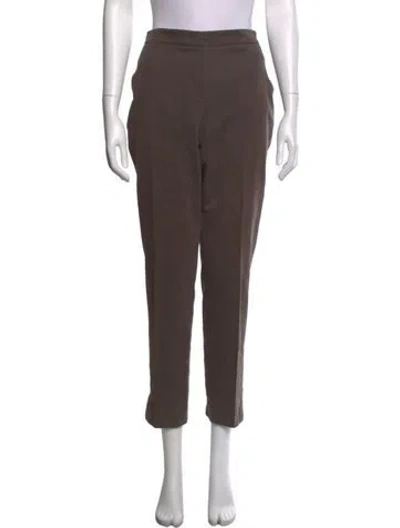 Pre-owned Loro Piana Straight Leg Pants In Brown