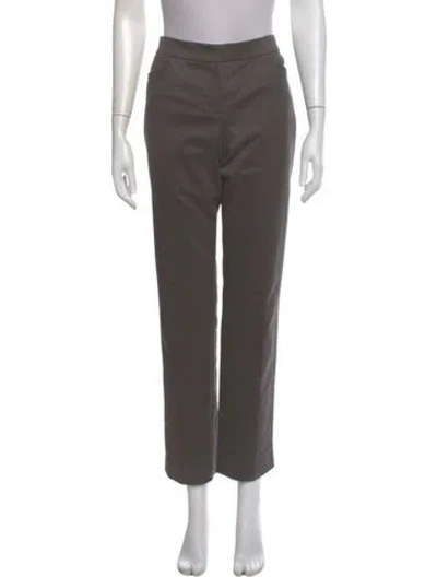 Pre-owned Loro Piana Straight Leg Pants In Gray