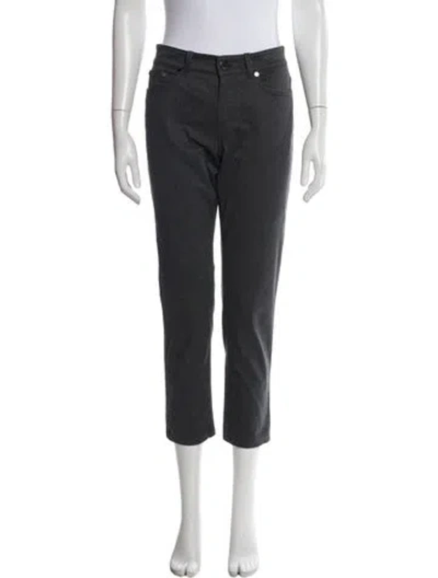 Pre-owned Loro Piana Straight Leg Pants In Gray