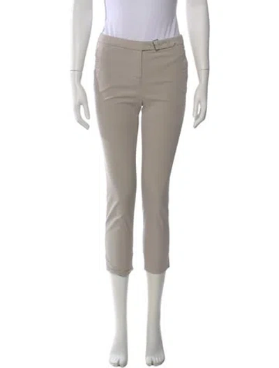 Pre-owned Loro Piana Straight Leg Pants In Gray