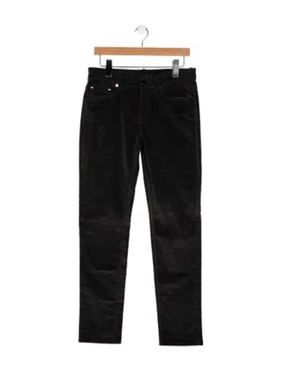 Pre-owned Loro Piana Straight Leg Pants In Gray