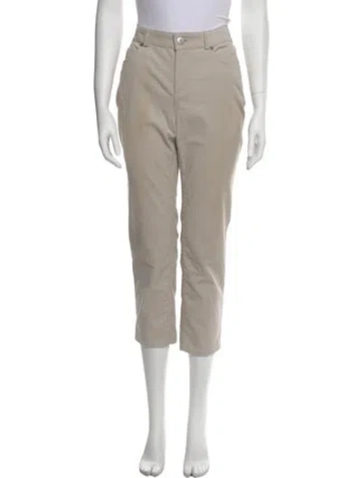 Pre-owned Loro Piana Straight Leg Pants In Neutral