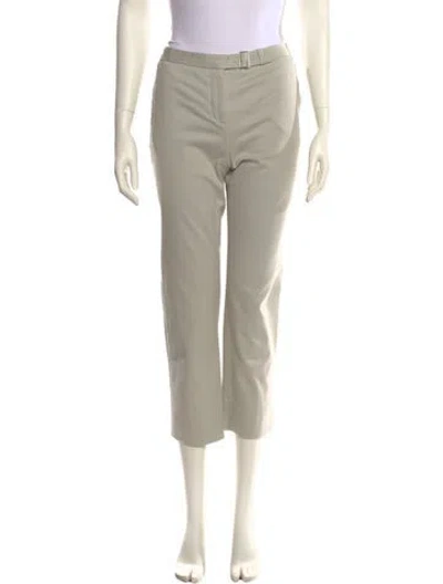 Pre-owned Loro Piana Straight Leg Pants In Neutral