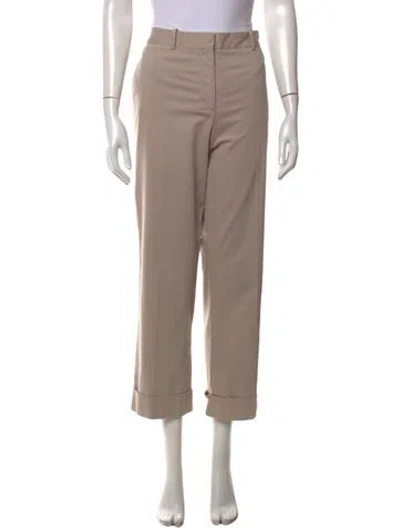 Pre-owned Loro Piana Straight Leg Pants In Neutrals