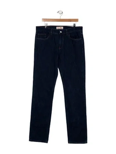 Pre-owned Loro Piana Straight-leg Jeans In Blue