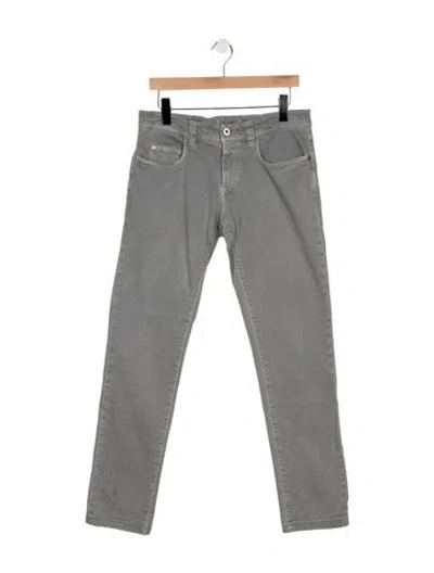 Pre-owned Loro Piana Straight-leg Jeans In Blue