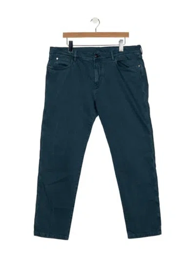 Pre-owned Loro Piana Straight-leg Jeans In Blue