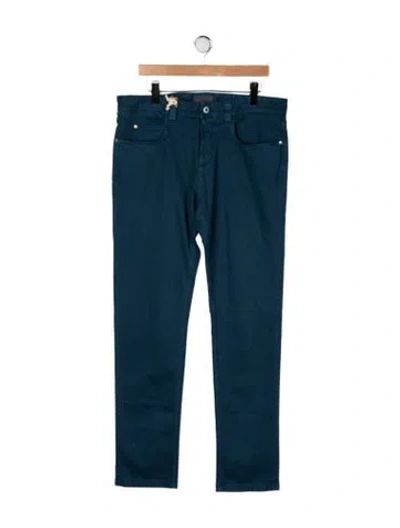 Pre-owned Loro Piana Straight-leg Jeans In Blue