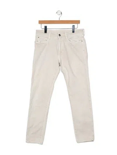 Pre-owned Loro Piana Straight-leg Jeans In Gray