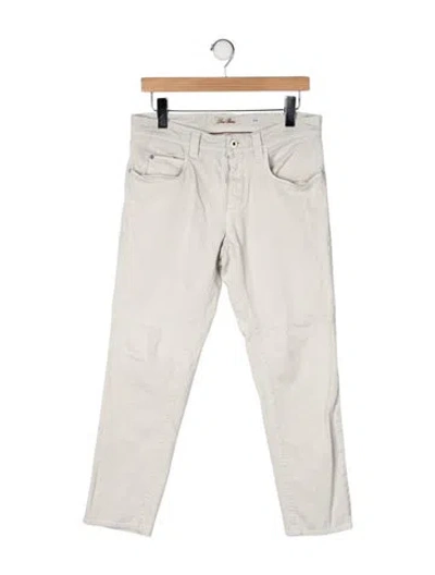 Pre-owned Loro Piana Straight-leg Jeans In Neutral