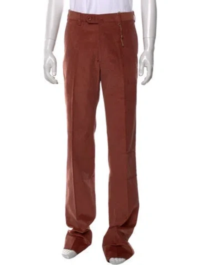 Pre-owned Loro Piana Straight-leg Jeans W/ Tags In Orange