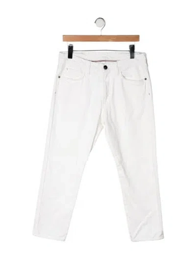 Pre-owned Loro Piana Straight-leg Jeans In White