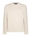 Loro Piana Stripe-detailing Sweater In White