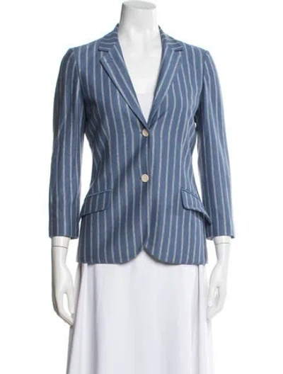 Pre-owned Loro Piana Striped Blazer In Multi
