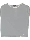 Loro Piana Striped Silk Vest In White
