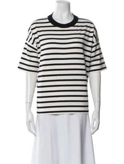 Pre-owned Loro Piana Striped Crew Neck T-shirt In Multi