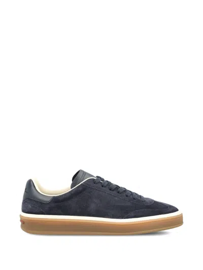 Loro Piana Suede Sneakers In Multi