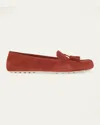 Loro Piana Round Head Business Dress Shoes In Cinnamon Bark