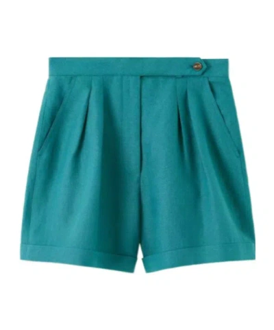 Loro Piana Sullivan Shorts In Blue