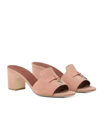 Loro Piana Summer Charms Sandal In Pink