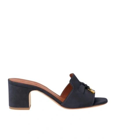 Loro Piana Summer Charms Sandal In Blue