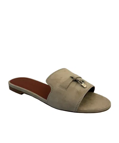 Loro Piana Summer Charms Sandal In Brown