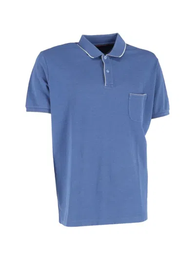 Pre-owned Loro Piana Summer Regatta Polo Shirt In Blue